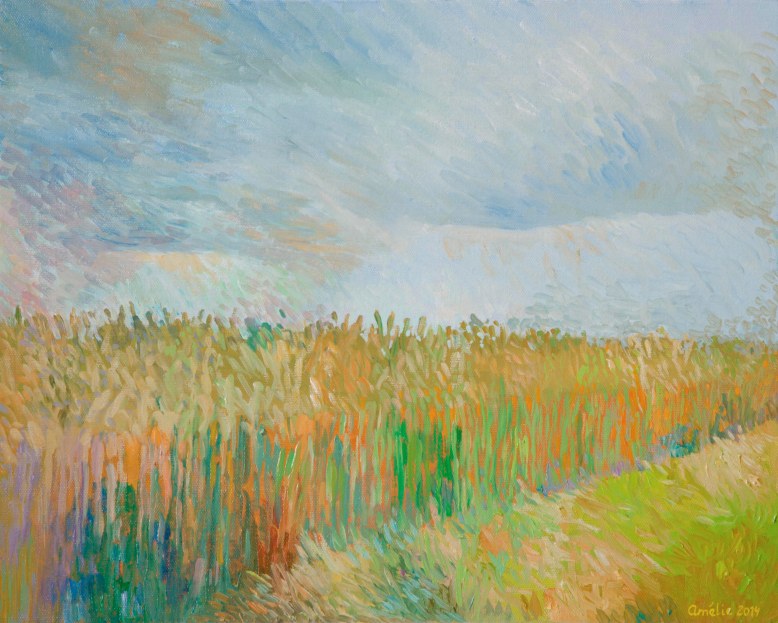 Peinture à l'huile d'après nature