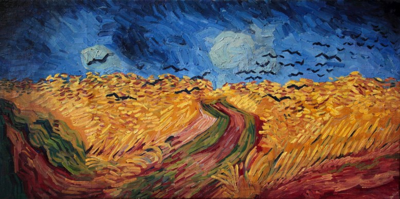 Copie Van Gogh - Champs aux corbeaux