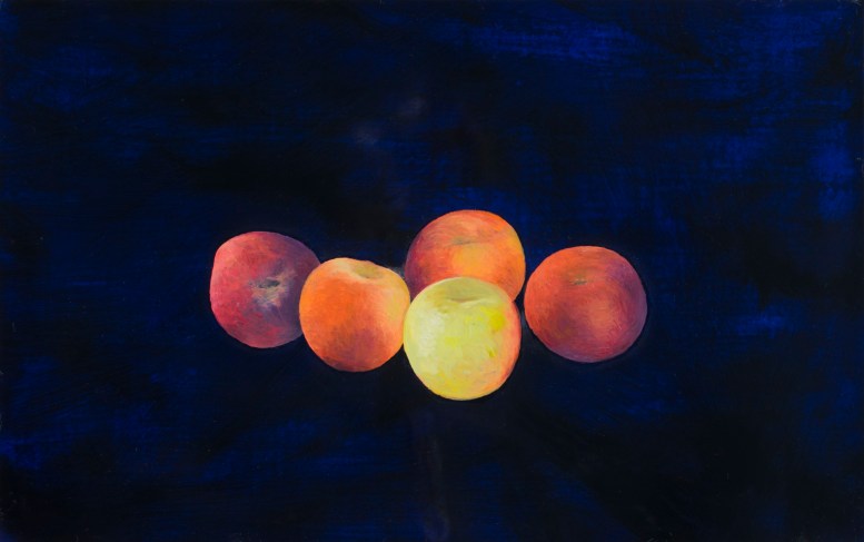 Peinture à l'huile sur laque