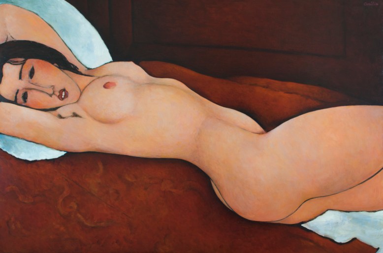 copie Modigliani - Nu