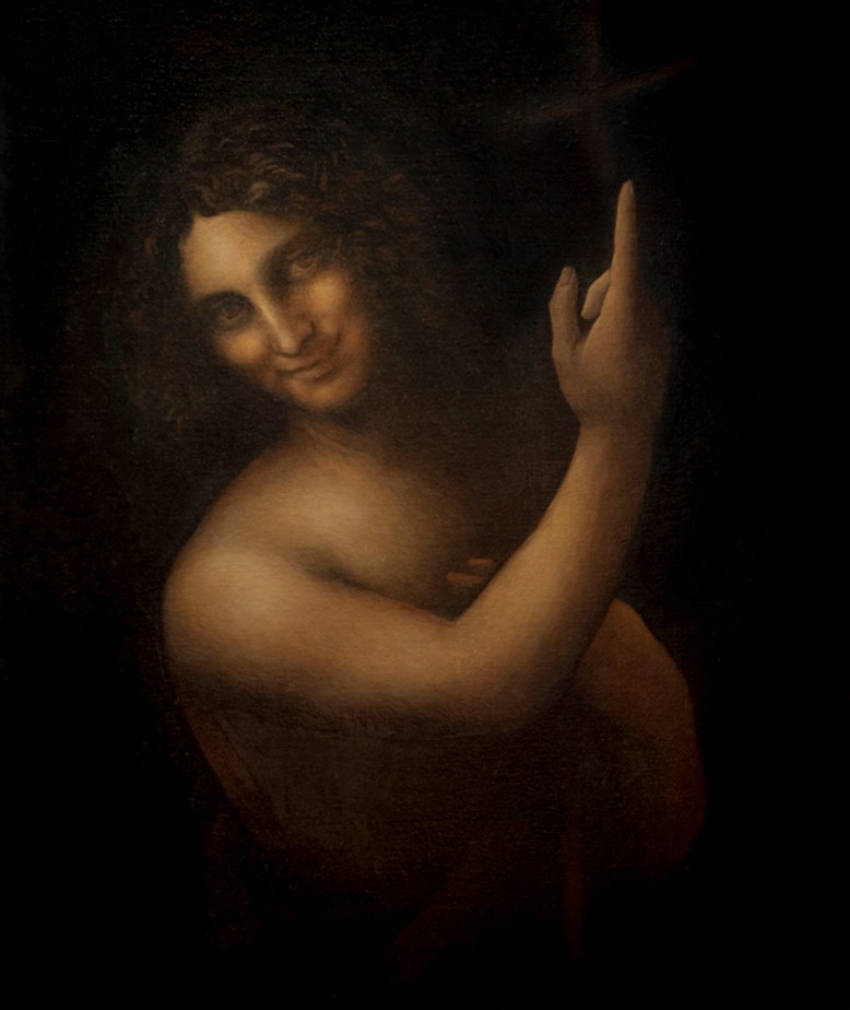 Copie de ma^tre Léonard de Vinci - Saint-Jean-Baptiste