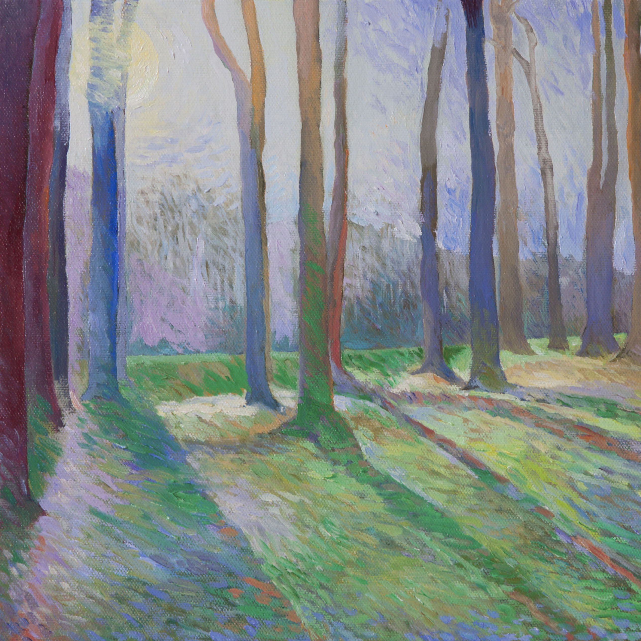 peinture à l'huile d'après nature