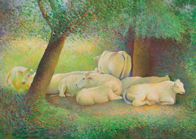 Peinture à l'huile d'après nature